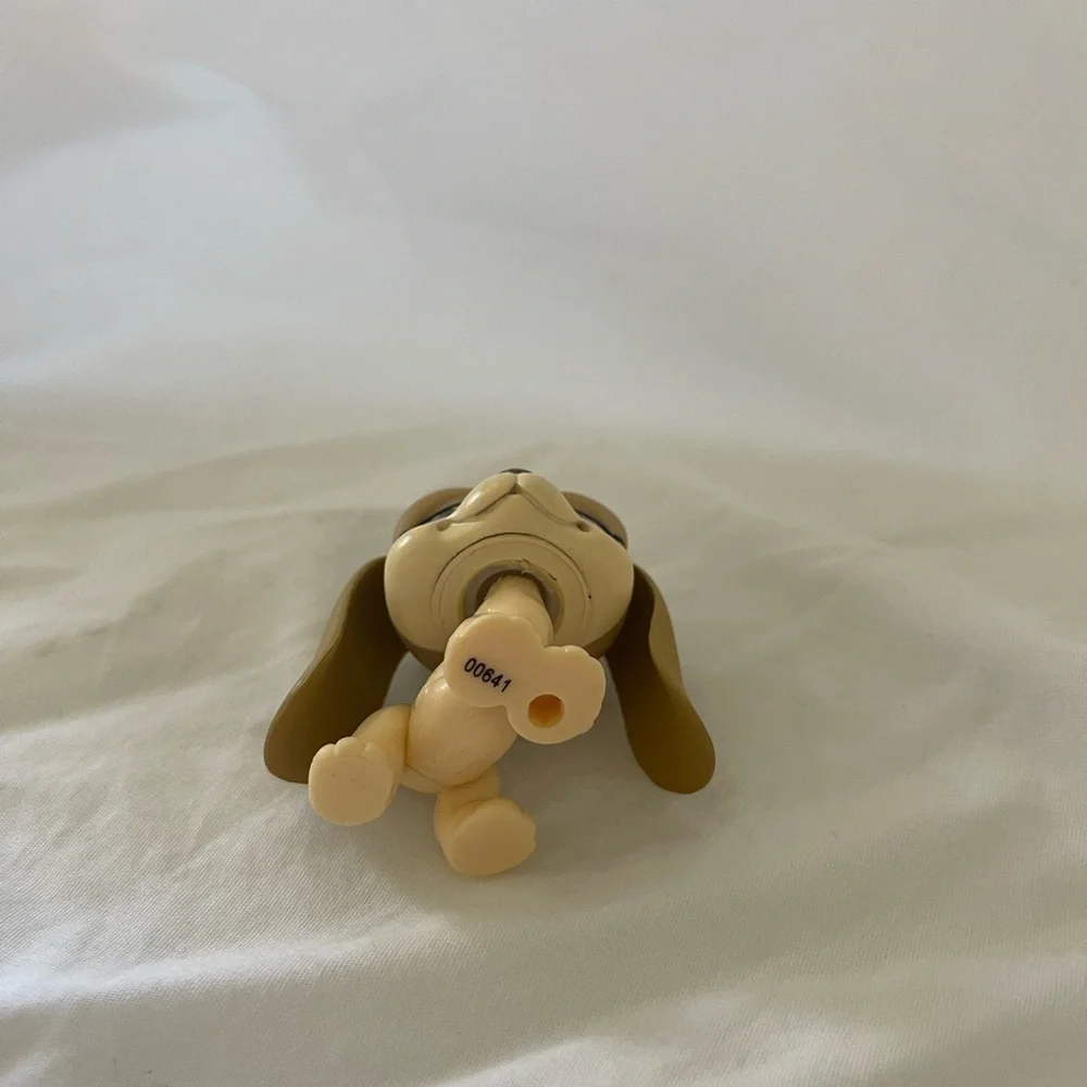 LPS Littlest Pet Shop #1465 Beige Tan Basset Dog